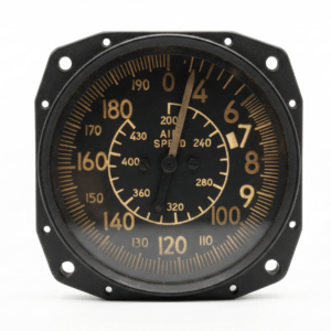 Vintage Aircraft Airspeed Indicator