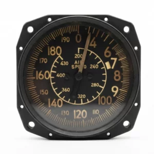 Vintage Aircraft Airspeed Indicator