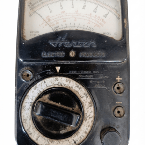 Hansen Electric Products Multimeter - Antique Bakelite Analog VOM Test Meter
