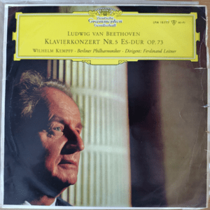Beethoven - Piano Concerto No. 5 'Emperor' | Wilhelm Kempff, Leitner, Berlin Philharmonic | Deutsche Grammophon (LPM 18777 Mono)