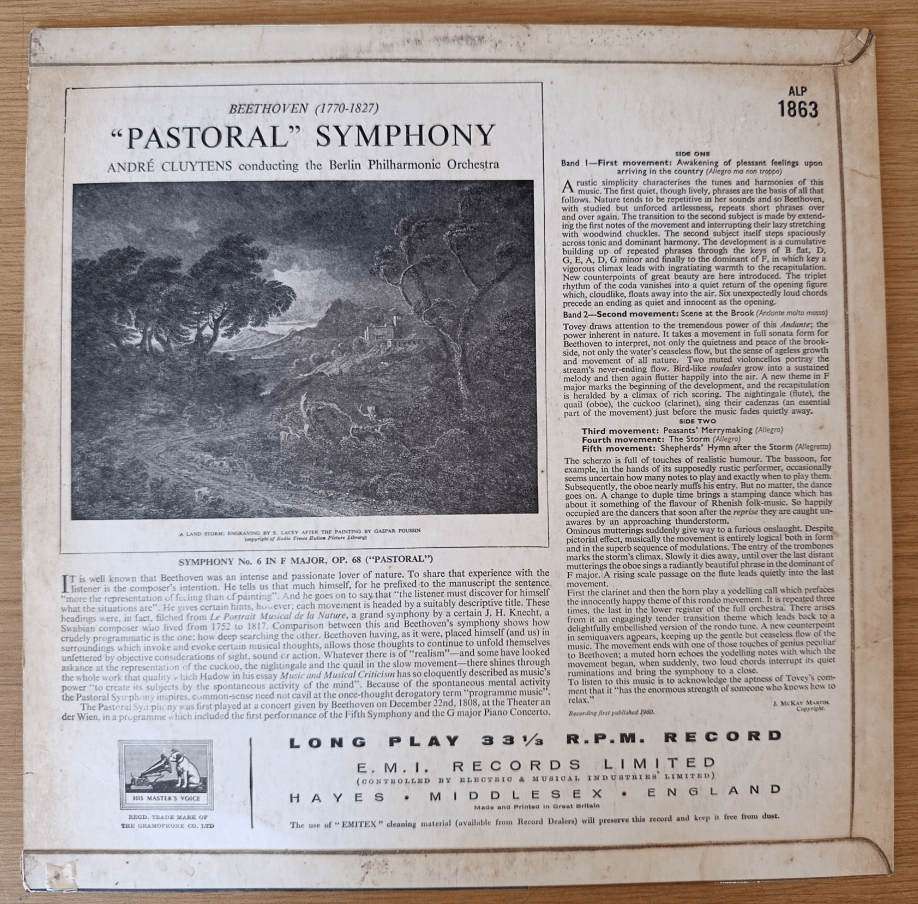 Beethoven: Symphony No. 6 "Pastoral" – André Cluytens, Berlin Philharmonic Orchestra - Image 3