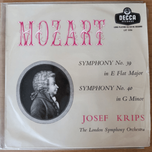 Mozart: Symphony No. 39 & Symphony No. 40 – Josef Krips, London Symphony Orchestra