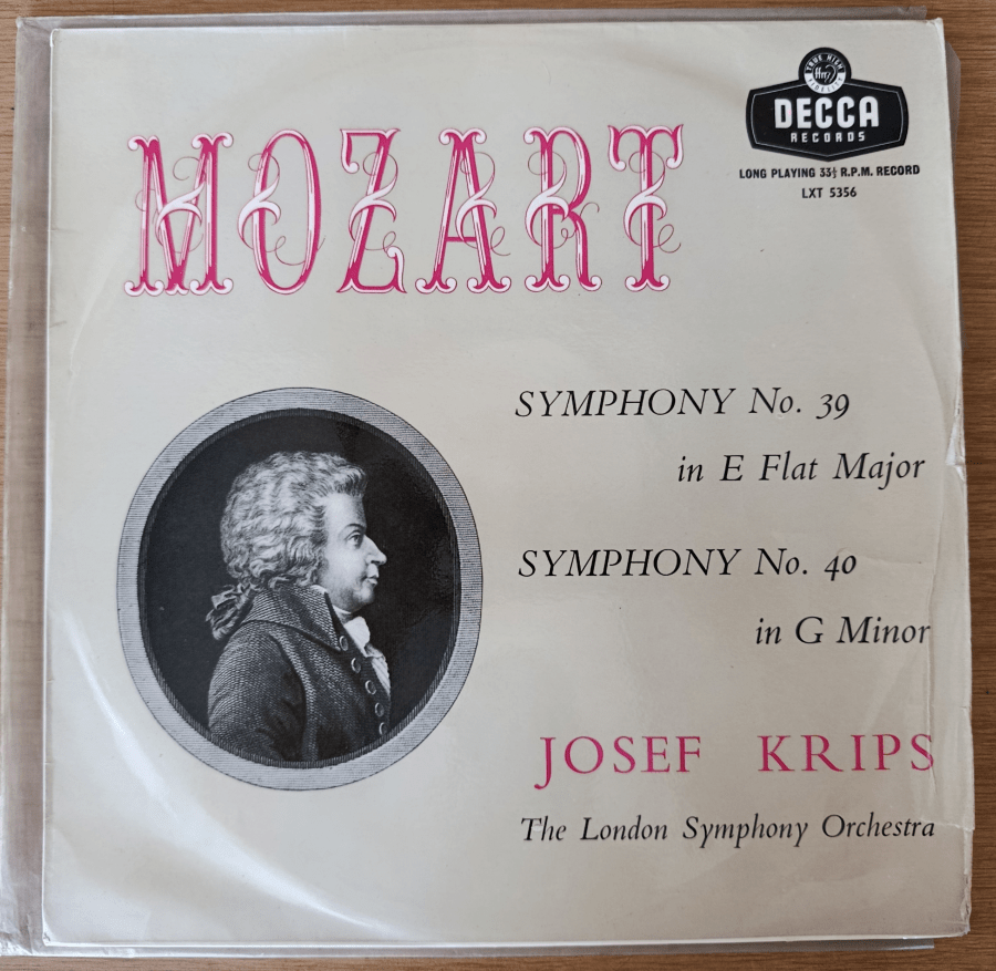 Mozart: Symphony No. 39 & Symphony No. 40 – Josef Krips, London Symphony Orchestra