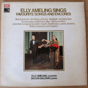 Elly Ameling Sings Favourite Songs and Encores – Dalton Baldwin, Piano