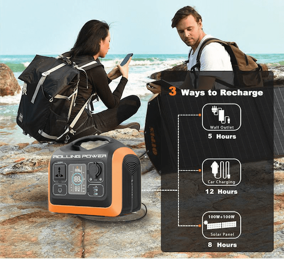 RP600W Portable Power Station - Image 2