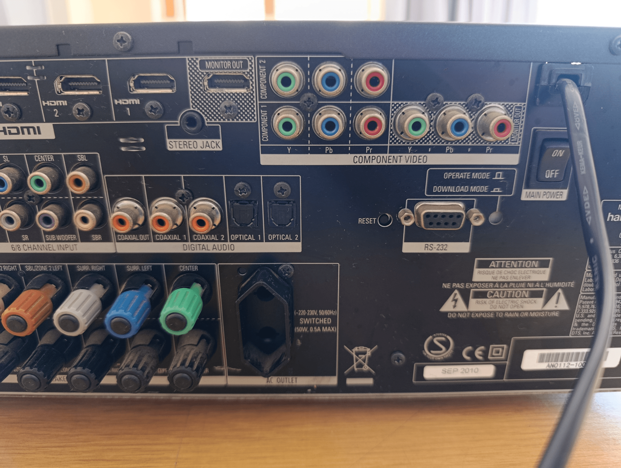 Harman Kardon AVR260 - Image 23